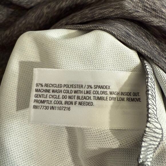 Goodfellow & Co Gray Performance Polo Shirt Sz S NWT Recycled Fabric Casual - Picture 5 of 10